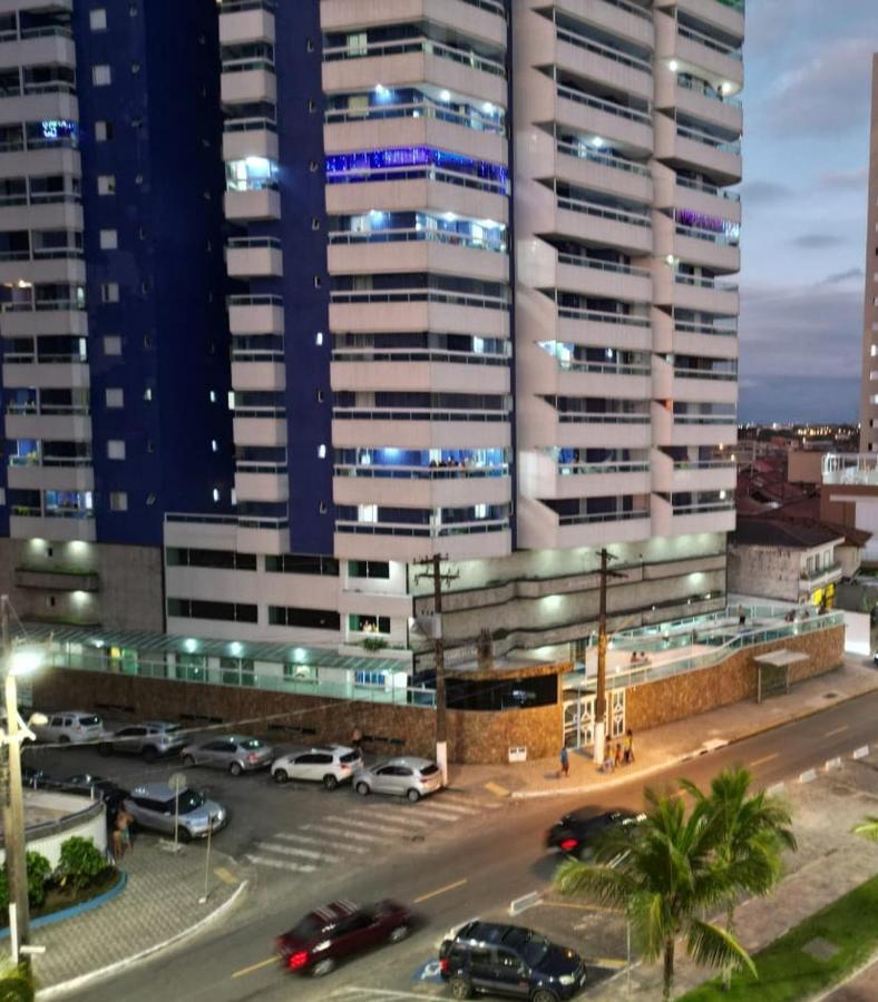 Belo Apartamento Com Vistas Para O Mar - Pe Na Areia - Churrasqueira Na Varanda Praia Grande  Exterior foto
